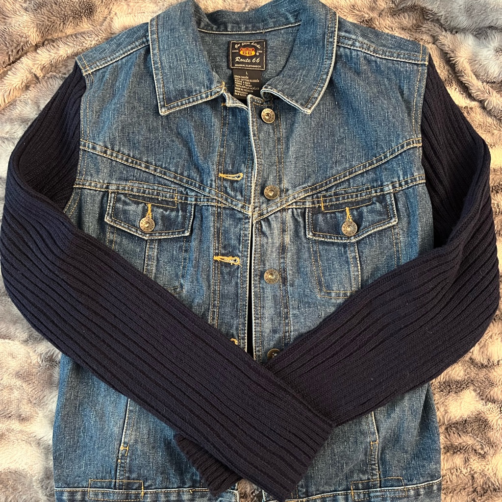 Brand New Route 66 100 Cotton Denim Jacket